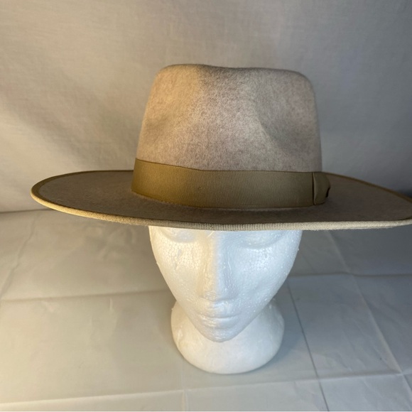 Redding Felt Fashion Hat sand/blush colour medium 23 cm adjustable - Picture 1 of 6
